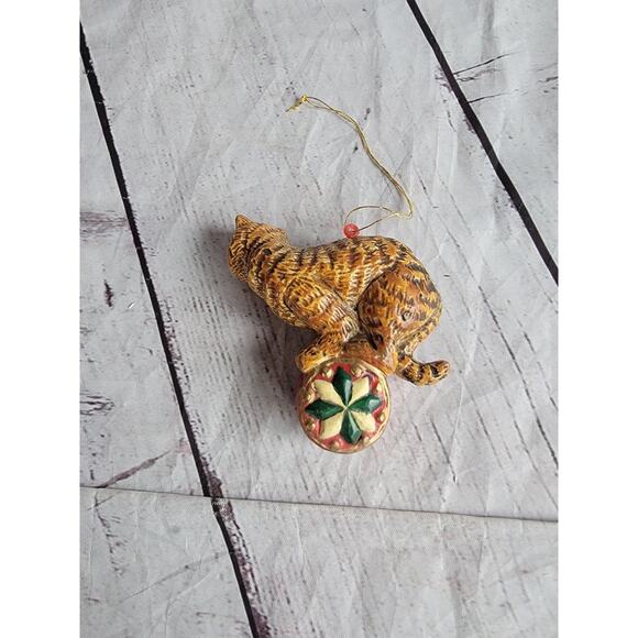 Kurt Adler Circus Tiger Christmas Ornament KSA 1991 Performance Santa's Dayton's - Picture 3 of 5